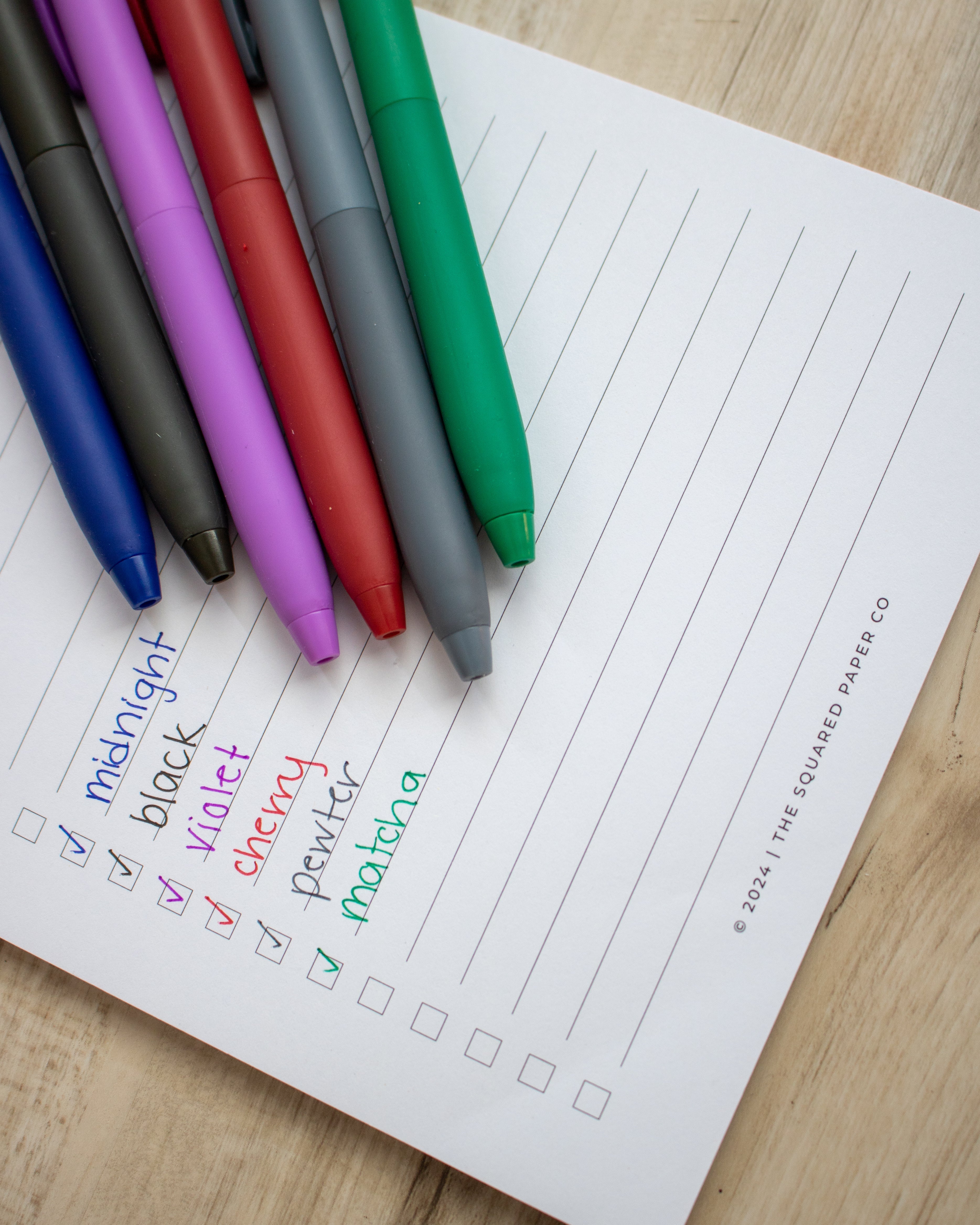 Signature Shades Fine Point Pens