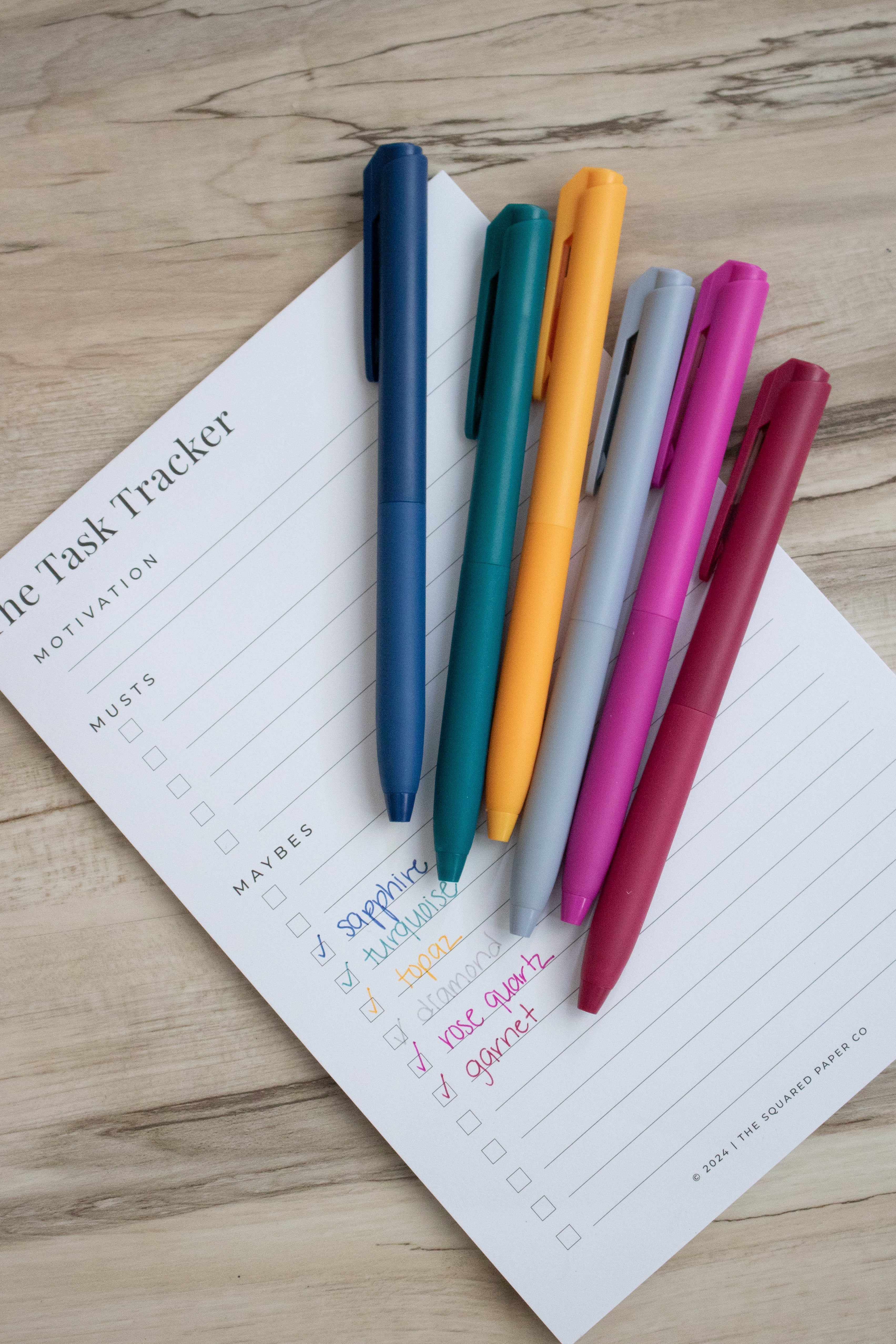 Gem Gallery Fine Point Pens