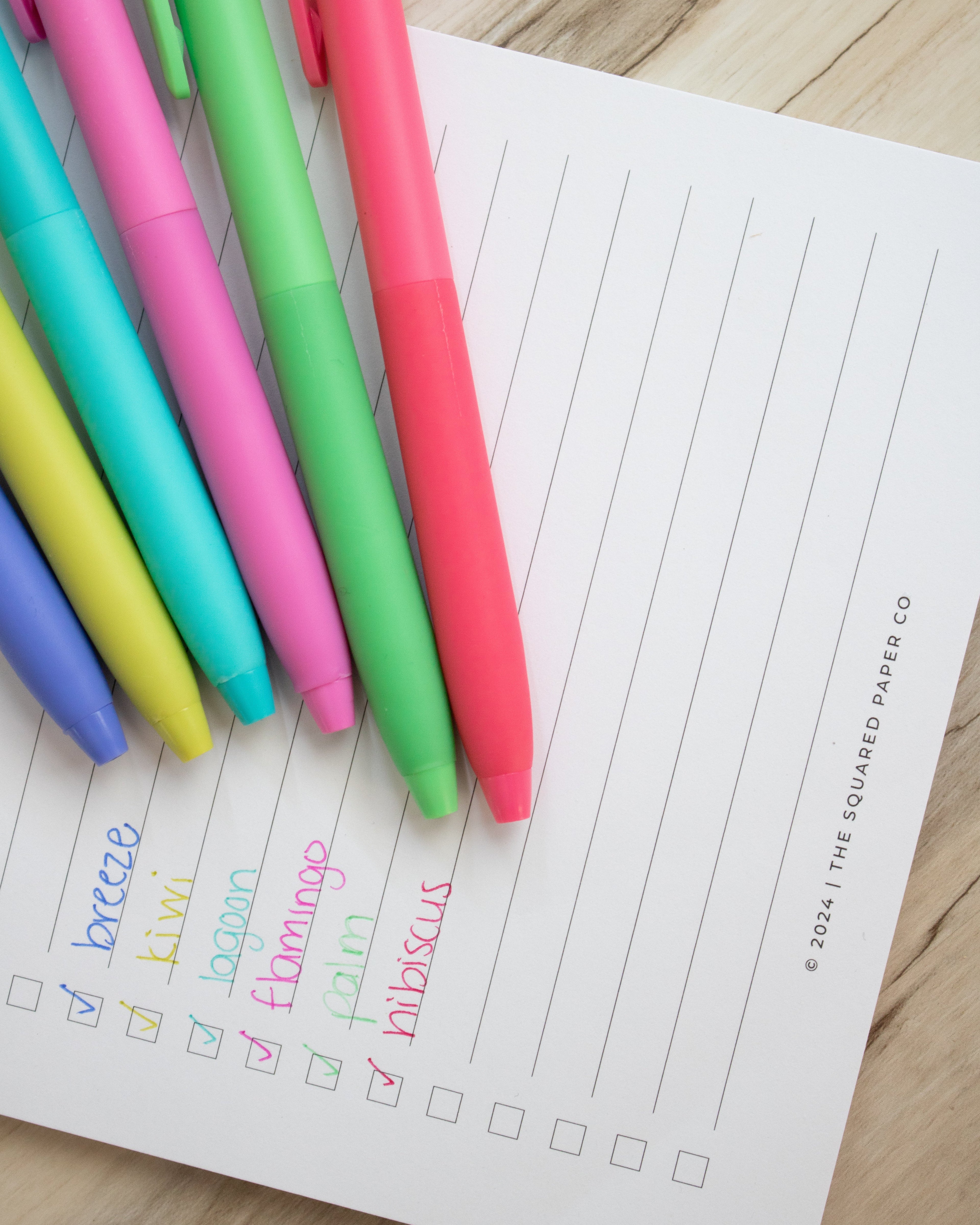Tropical Tones Fine Point Pens