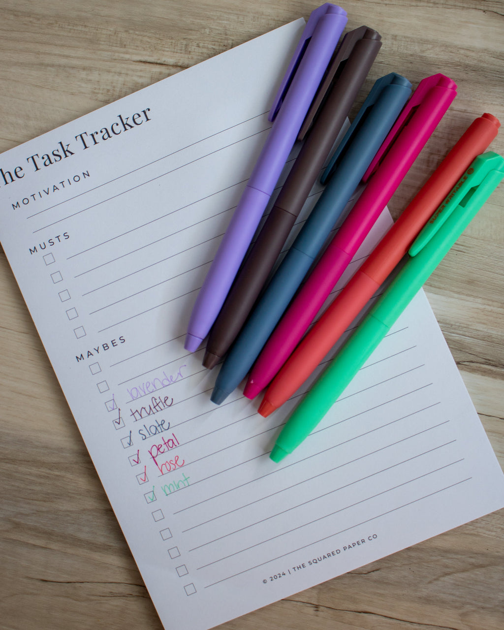 Hushed Hues Fine Point Pens