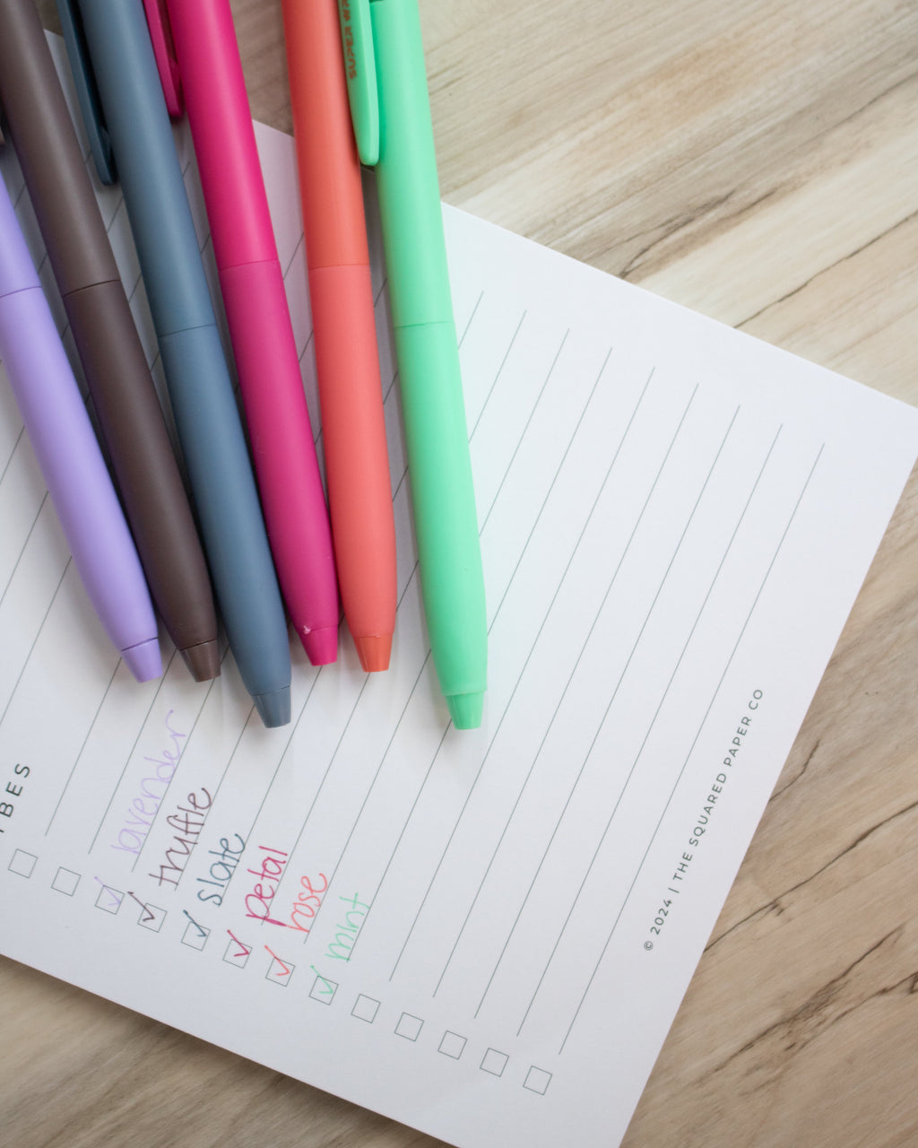 Hushed Hues Fine Point Pens