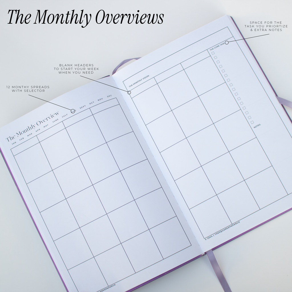 The Weekly Planner - Rose