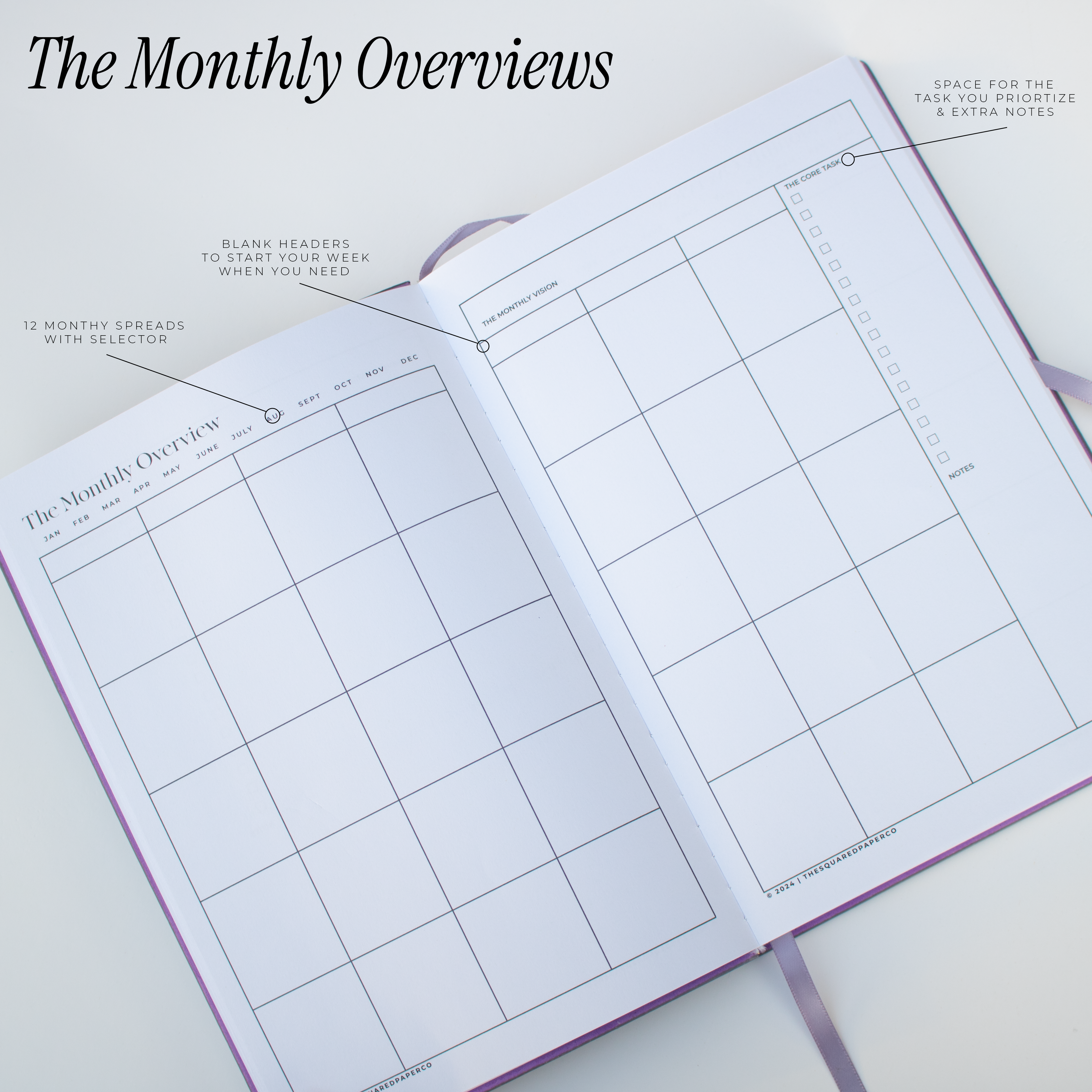 The Weekly Planner - Cognac